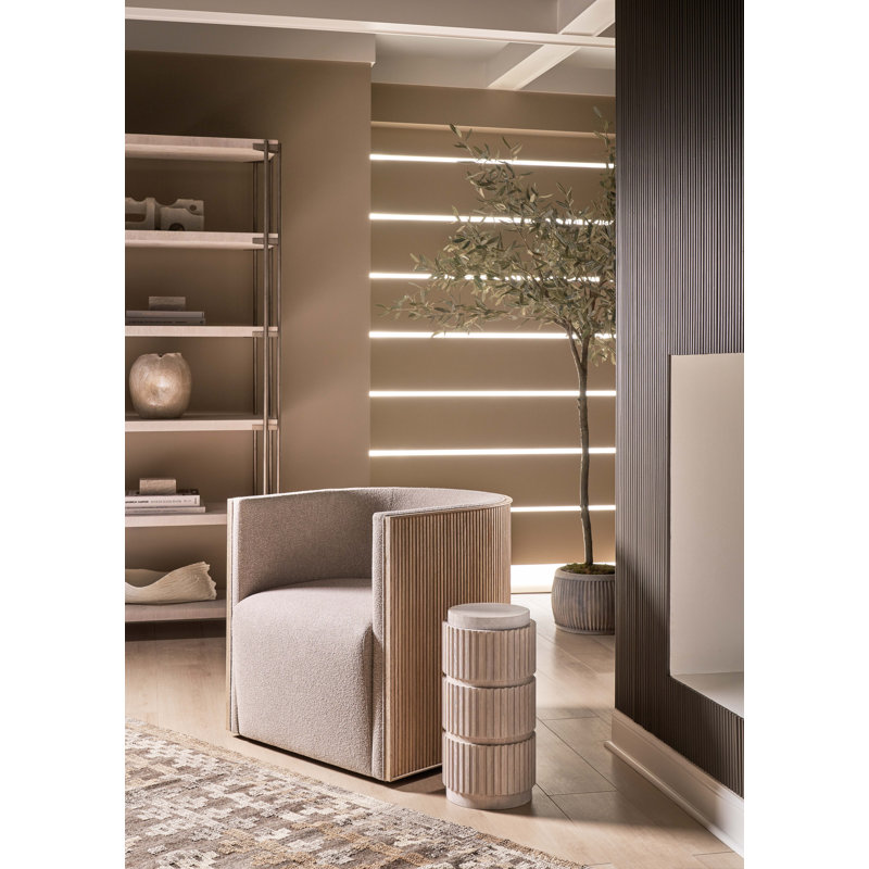 Tanner Swivel Barrel Chair, Skylark