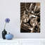 Harley Motorcycle - Print on Canvas-42153652-89229718