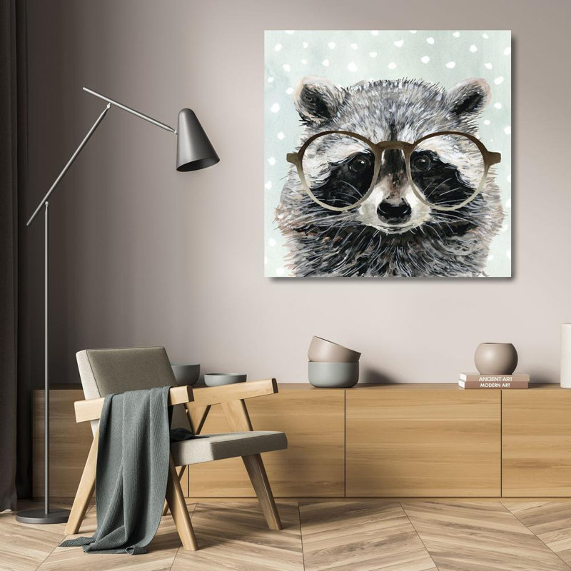 Art sur toile tendue avec la galerie Victor, Borges, Eyed Forester IV, H 20 po x l 20 po