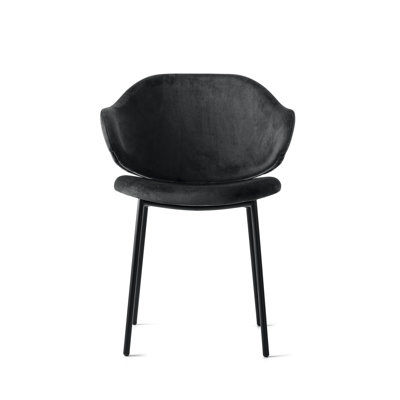 Holly Upholstered Armchair with Metal Frame