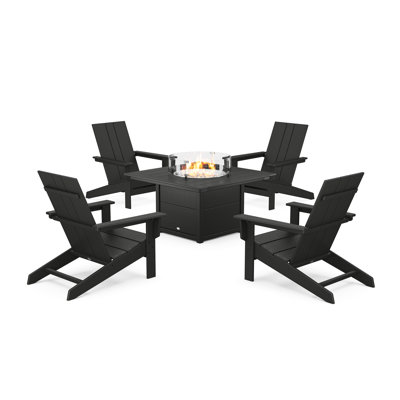 POLYWOOD x ALLModern 5 Piece Multiple Chairs Seating Group by AllModern
