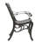 2 Arm Chair, Classic & Scroll Design, Lightweight Aluminum Frame, And Rust-, Ornate Floral Accents, 26.96"X22.34"X35.8", Assembly Needed Chair  2Pcs , Intricate Rust- Construction, Comfortable-124866848