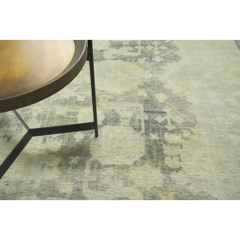 Oushak Hand Knotted Wool Oriental Area Rug, Rectangle 6' x 9'