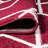 Mashawna Blocks Modern Geometric Red/White Rug-513763324