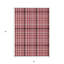 Tapis intérieur lavable à carreaux rouge 5 pi x 8 pi HomeRoots