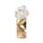 Warner Pinched Metal Vase, Gold-208491399