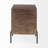24" Brown Solid Wood Square End Table-1582006235