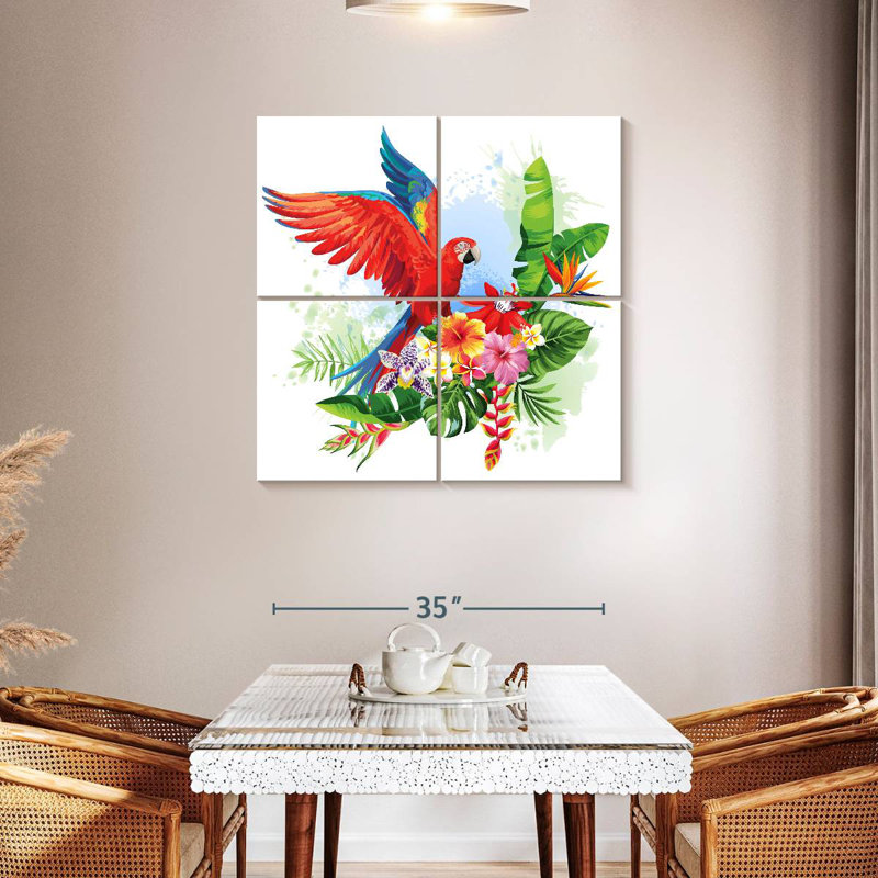 Brampt Floral Parrot