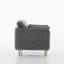 1 Seater Fabric Sofa
