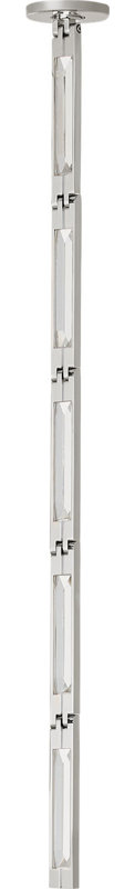 Catena 26 Pendant, Polished Nickel, 3000 Kelvins, Surface