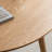 33.5"W Solid Oak Modern Coffee Table-1701764868