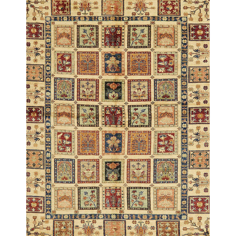 Abstract Indoor Rug, Rectangle 7' x 10'