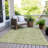 Machine Washable Indoor/Outdoor Xhevrie Sage Rug-468158126