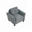 Fauteuil d'appoint en velours-290681320