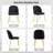 Modern Velvet Armless Side Dining Chairs-1480541487
