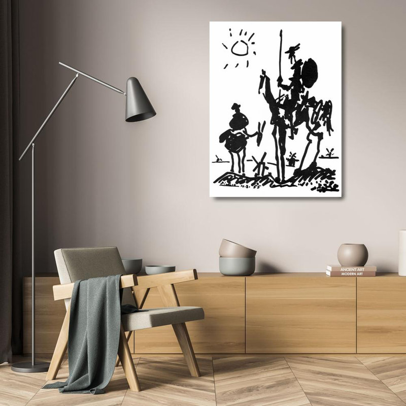 Don Quichotte, H 24 po x l 18 po