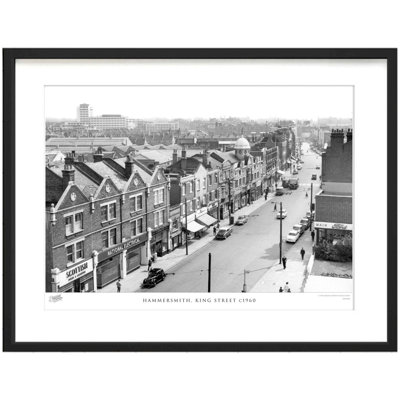 Hammersmith, King Street C1960 by Francis Frith - Single Picture Frame Print