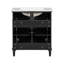Meuble-lavabo luxueux avec rangement polyvalent et bon fonctionnement-109043905