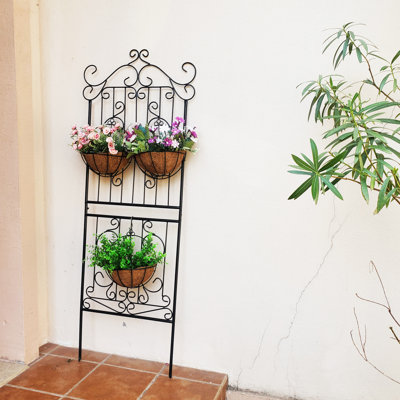  1 Pack 59" H X 22" W Garden Trellis For Climbing Plants