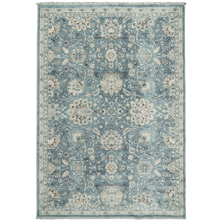Tapis oriental bleu clair Omarion