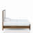 Queen Upholstered Bed In Walnut(Only Bed)