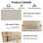Accent Chair Set of 2 with Pillow Upholstered Mid-Century Chair Living Room Chair for Small Space Solid Wood Frame Reading Chair with Soft Thick Cushion Armchair for Bedroom Balcony Lightgrey-1409214015-1400361003