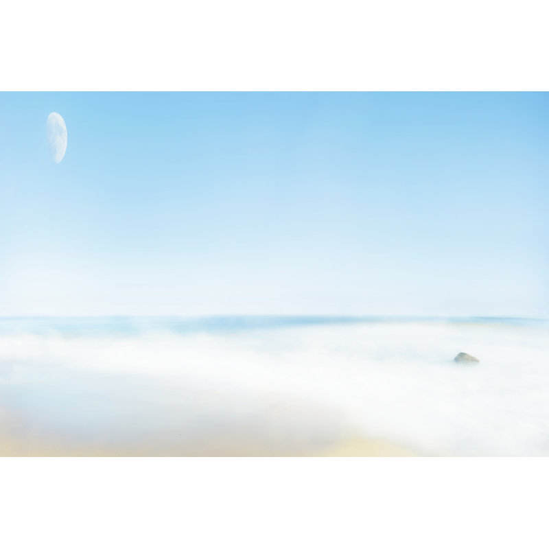 Beachscape Panorama X by James McLoughlin - Print on Canvas, 20 cm H x 30 cm W, Wrapped Canvas