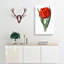 Red Tulip - Wrapped Canvas Painting-55330402