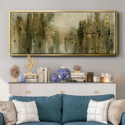 Gold City Shine - toile encadrée