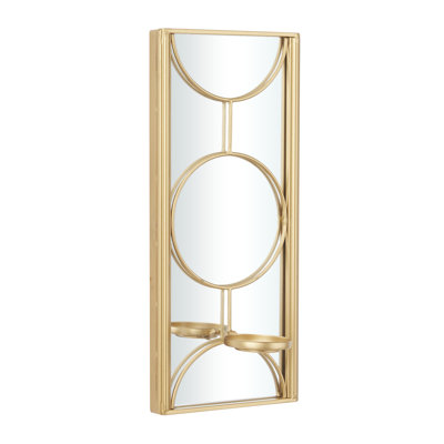 Cosmoliving By Cosmopolitan Modern Metal Wall Sconce