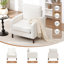 Upholstered Swivel Armchair-273118185