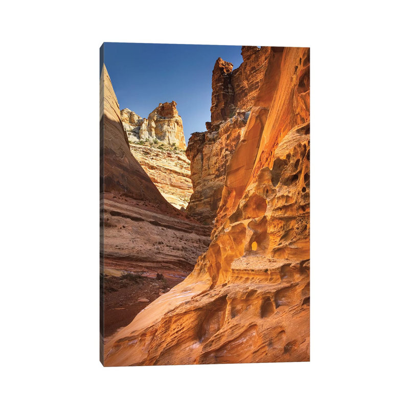 Crack Canyon II by Alan Majchrowicz - Wrapped Canvas Gallery-Wrapped Canvas Giclée, 30.48 cm H x 45.72 cm W