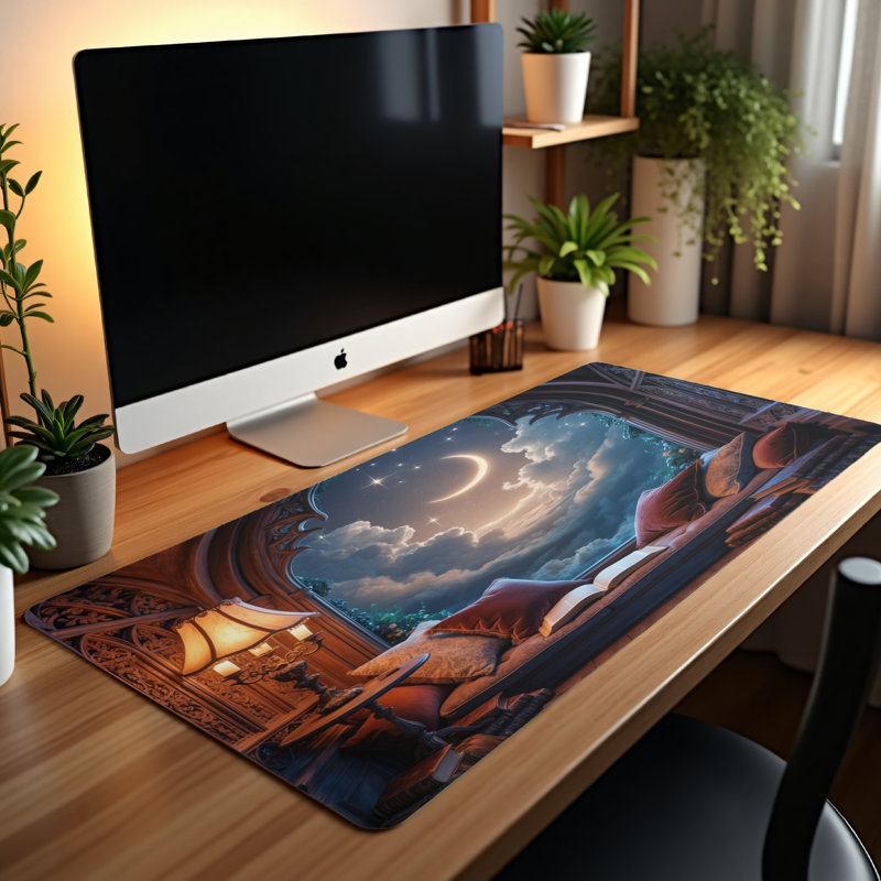 Polyester Desk Pad, 23.6x13.8