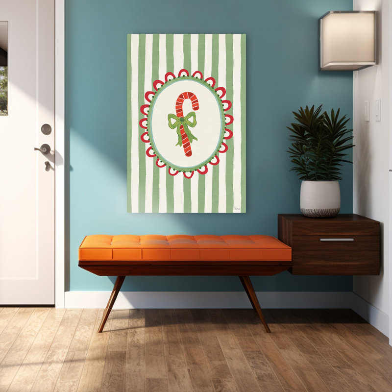 Bright Whimsy V Contemporary Bow Bright, H 48 po x l 32 po