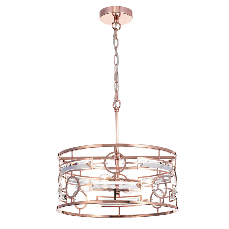 Luminaire suspendu 3 lumières Blondelle Uliana