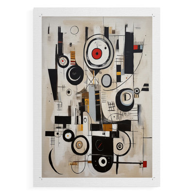 ABSTRACT Series D III - Impression sur toile seulement - NON-CADRE