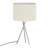 Bigord 52cm Polished Chrome Plate Table Lamp Set