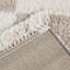 Tapis beige à poils longs brun Bruno-1519412080