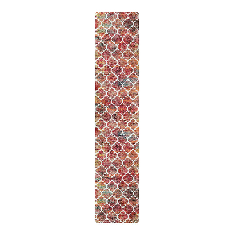 Govan Classic Moroccan Machine Washable  Area Rugs with Non-Slip Backing Perfect for Living Room, Dining Room, Bedroom Decor