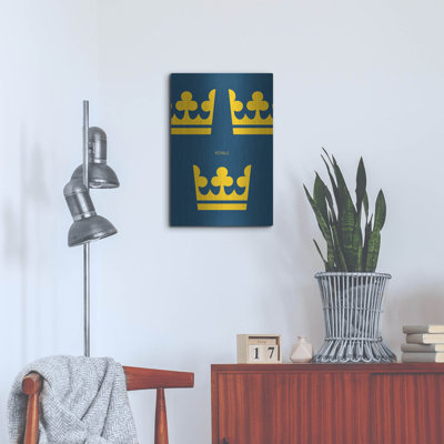 «Royals» par Andreas Magnusson, art mural en métal
