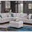 Reedsport Sectional Sofa With Ottoman-546071465