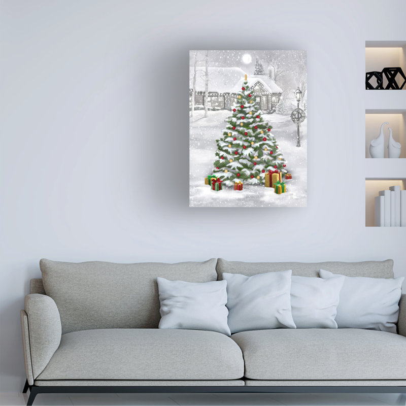 Art sur toile GL Studio Tree A Glow, H 14 po x l 19 po