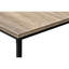 Dazzling 3 tables - tables basses et 2 tables de bout, taupe foncé, métal noir scintillant 3 pièces stratifié taupe, rétro