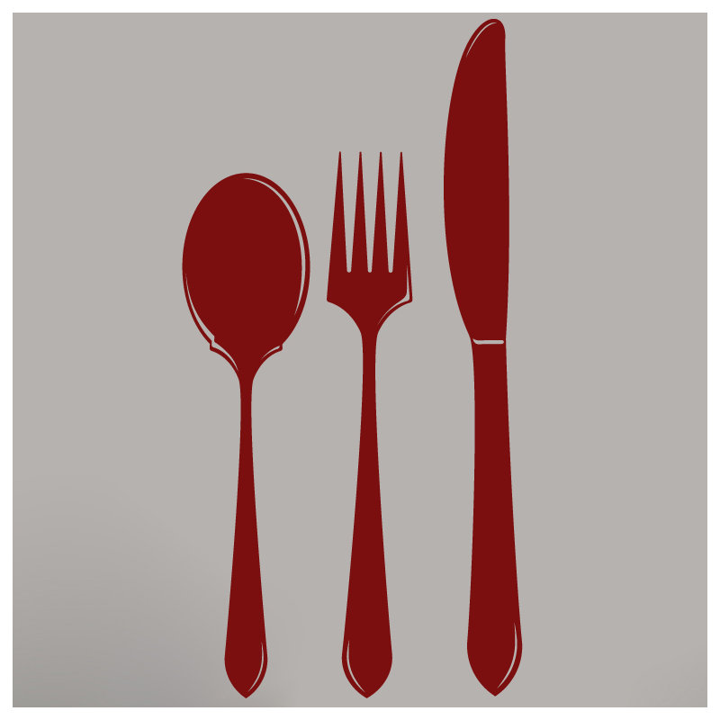Non-Wall Damaging Wall Decal, Cranberry