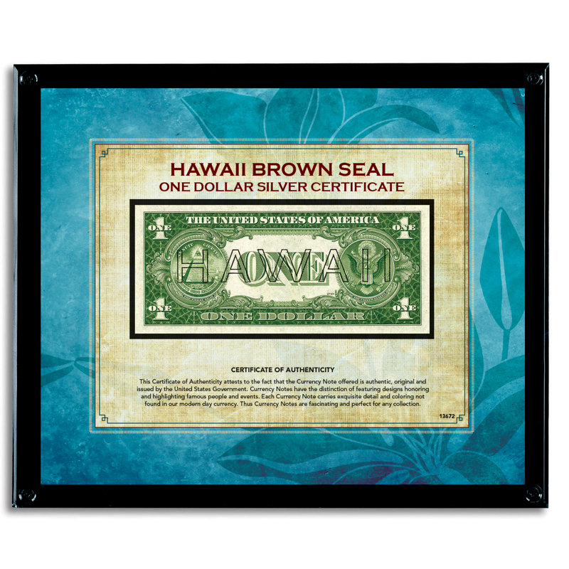 Souvenirs brun hawaii note