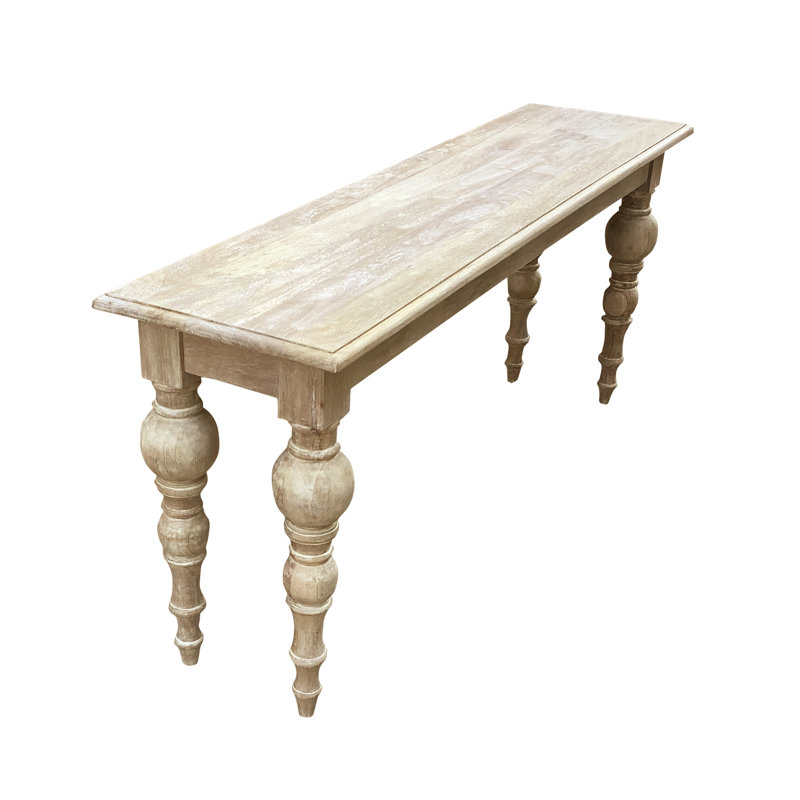 Console en bois massif 70 po Jachin
