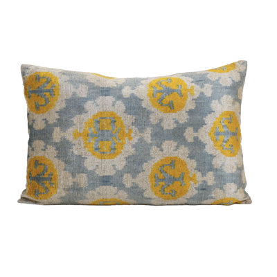 Velvet Lumbar Pillow Cover & Insert