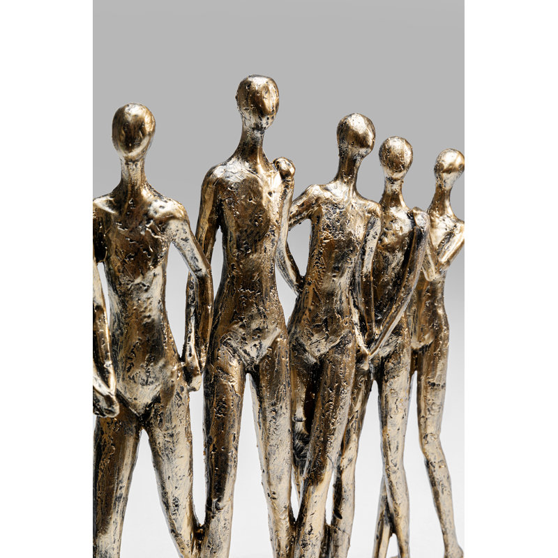 Hand in hand decorative figurine