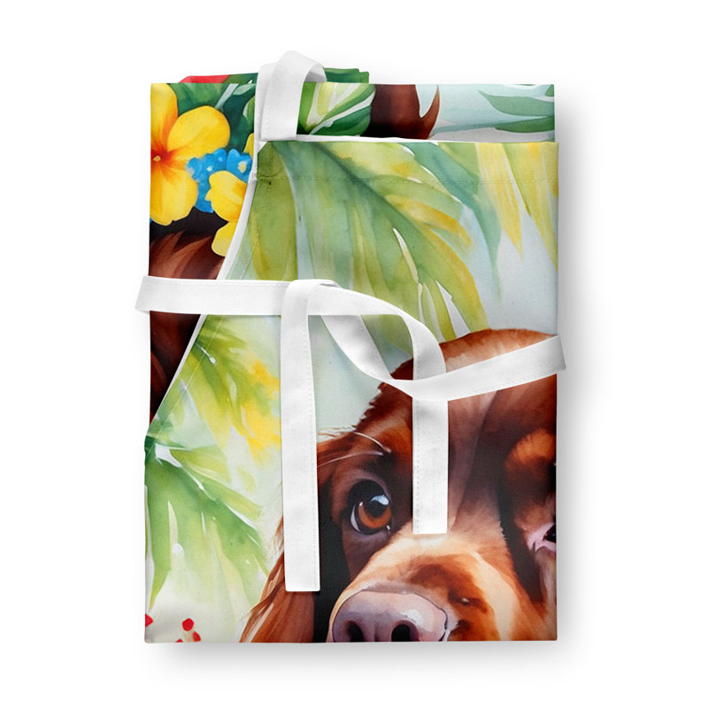 Tablier Sussex Spaniel Luau
