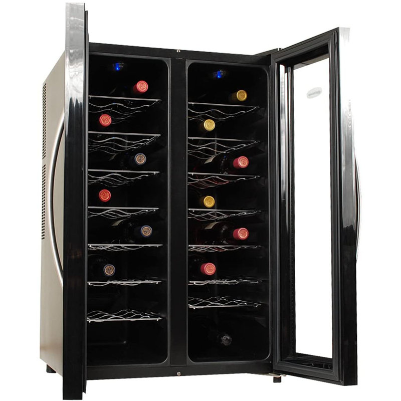 ESI Enterprises Dual Zone 24'' Built-In 32 Bottle Wine Refrigerator